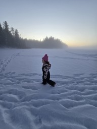 Little Seeker Loves Ice Fishing