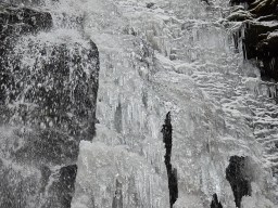 Beautiful Winter Waterfall