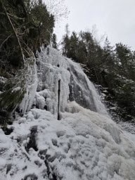 Ione Falls in January 