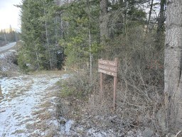 Fletcher Creek Falls Recreation Site Kaslo British Columbia Canada 2025-02-04