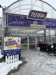 TERRA Greenhouse Winter Market Entrance Waterdown Ontario