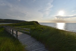 Long Beach Boardwalks on the Celtic Shores Coastal Trail, NS