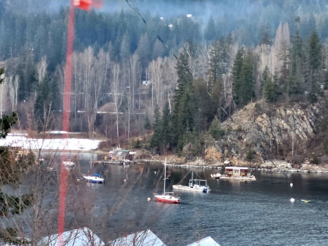 Kootenay Lake Boats - Kaslo B.C. Canada  - Kootenay Lake boats in the harbor near the Kaslo shipyard. 
Kaslo B.C.
