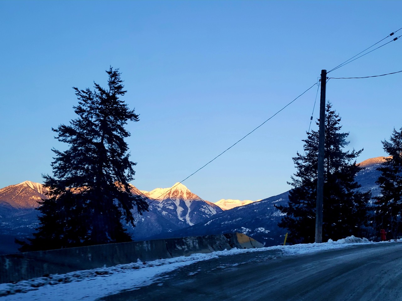 BC Hwy 31 Kaslo B.C. Canada  - Kaslo B.C is surrounded by beautiful mountains as you drive BC Hwy 31 along the shores of Kootenay Lake.
