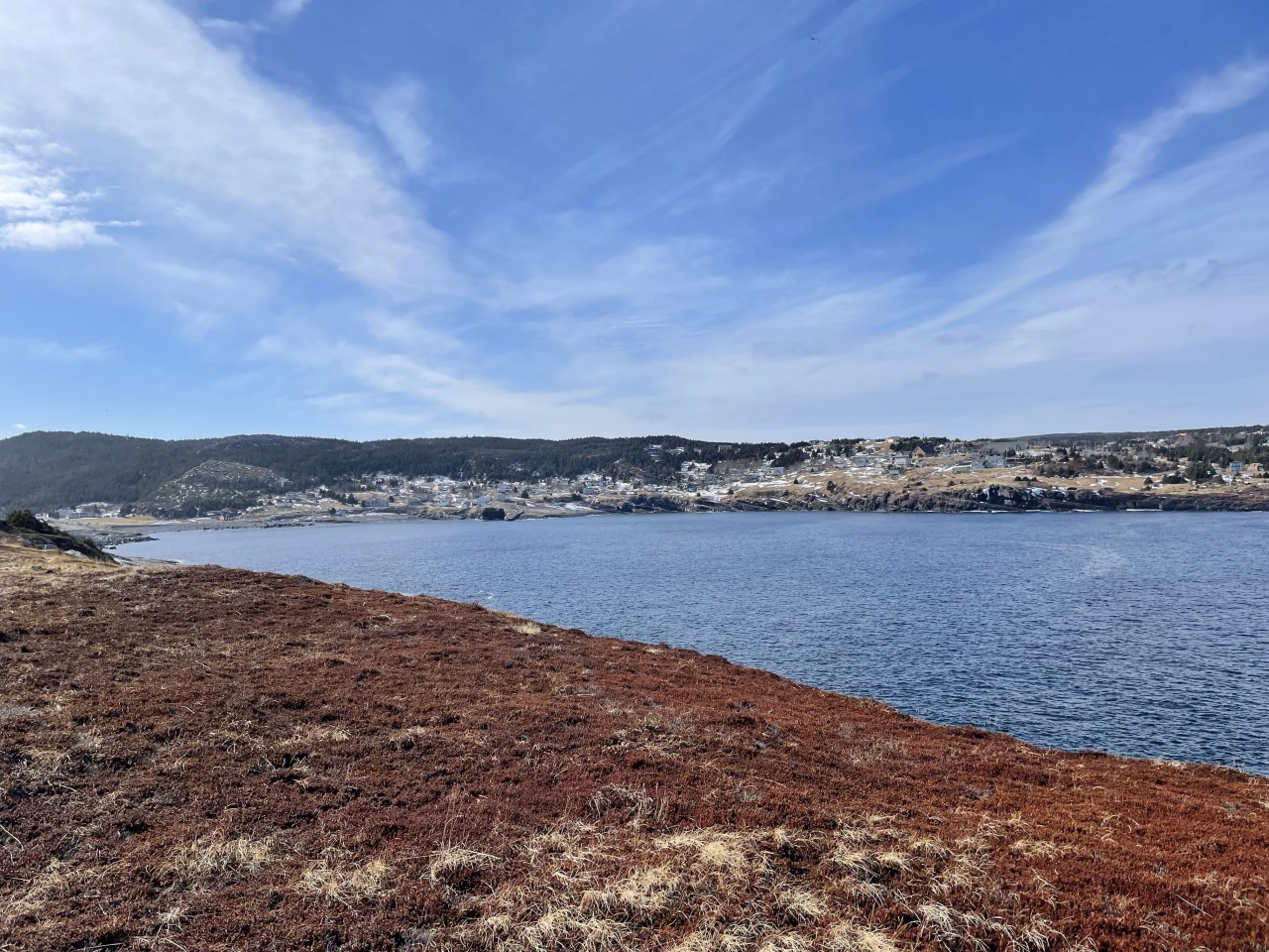 Community of Flatrock, Newfoundland and Labrador - A view of the small community of Flatrock in the background. 