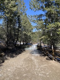 Gate on the Dutch Creek Conservation Area HoodooTrail