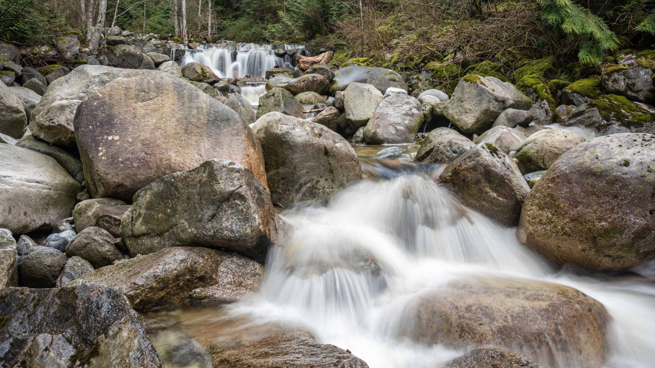 Mosquito-Creek-Waterfalls - Mosquito Creek Trail: North Vancouver's Hidden gem