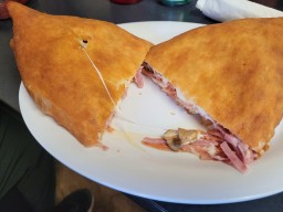 A Ham & Cheese Puffio - Sissio's Pizza Sarnia Ontario 