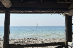 View-from-the-wooden-cabin-on-Flowerpot-Island