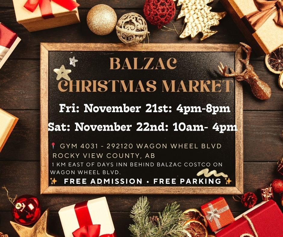 Balzac Christmas Market 2025 - Balzac Alberta Canada