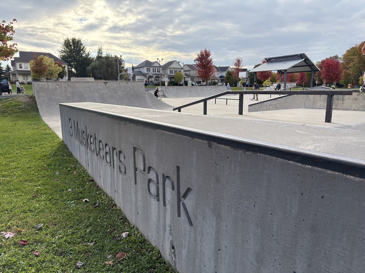 3-Musketears-Park-Acton-Ontario-Canada - The 3 Musketears Park in Acton, Ontario was named in memory of three local youth who tragically died in a car accident in September 2000. 