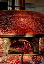 Wood Fire Oven at Pizza Culture Napoletana - Calgary Alberta Canada 