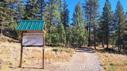 Cherry Creek Falls Kimberley BC Regional Park