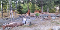 Marysville-Eco-Park-Salmon-Run-Sculpture