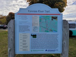 Maps and Signage Clearly Mark Rennie’s River Trail, St. John’s, NL