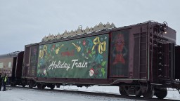 Holiday Train Blackie Alberta Canada