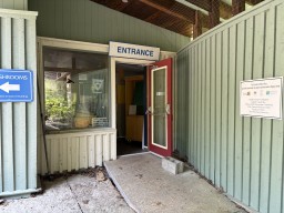 Misery Bay Visitor Centre Entrance