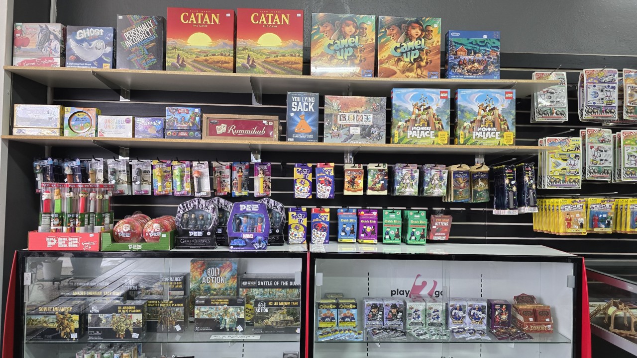 Board Games and Tabletop Games Brooks AB - Board games add another layer of fun for visitors browsing the store