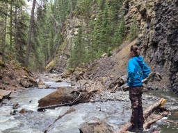 Exploring the Canyon at Tershishner Creek