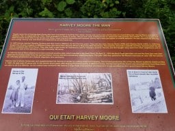 Interpretive Signage at the Harvey Moore Wildlife Sanctuary